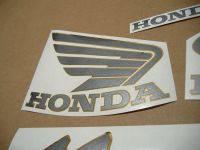 Honda Hornet CB 600S 2003 - Schwarze Version - Dekorset