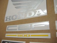 Honda CBF 500 2004 - Blue Version - Decalset