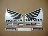 Honda CBF 500 2004 - Silver Version - Decalset