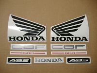 Honda CBF 600N 2005 - Silver Version - Decalset