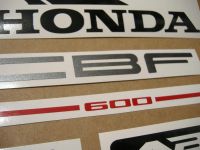 Honda CBF 600N 2005 - Silver Version - Decalset