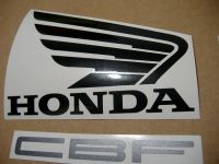 Honda CBF 600N 2005 - Silver Version - Decalset