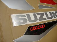 Suzuki GSX-R 600 2005 - Red/Black Version - Decalset