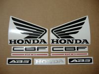 Honda CBF 600N 2006 - Hellblaue Version - Dekorset