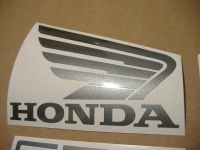 Honda CBF 600S 2004 - Silver Version - Decalset