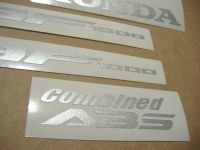Honda CBF 1000 2010 - Schwarze Version - Dekorset