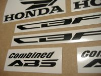 Honda CBF 1000 2010 - White Version - Decalset