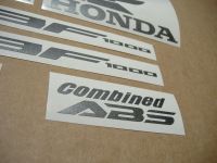 Honda CBF 1000 2012 - Burgundy Version - Decalset