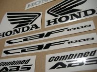 Honda CBF 1000 2013 - Graue Version - Dekorset