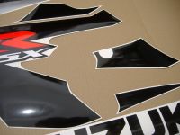 Suzuki GSX-R 600 2005 - Silver/Black Version - Decalset