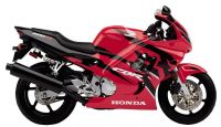 Honda CBR 600 F3 1997 - Rot/Schwarze Version - Dekorset