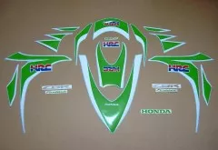 Honda CBR 1000RR 2008-2011 - Lime-Grün/Weiß - Custom-Dekorset