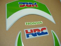 Honda CBR 1000RR 2008-2011 - Lime-Grün/Weiß - Custom-Dekorset