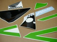 Honda CBR 954RR - Lime-Green - Custom-Decalset