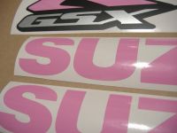 Suzuki GSX-R 1000 Universal - Barbie Pink - Custom-Decalset