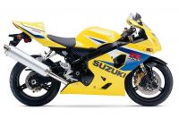 Suzuki GSX-R 600 2005 - Gelb/Blaue Version - Dekorset