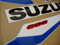Suzuki GSX-R 600 2005 - Yellow/Blue Version - Decalset