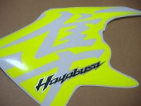 Suzuki Hayabusa GSX-1300R 2010-2011 - Neon-Gelb - Custom-Dekorset