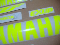 Yamaha YZF-R1 98-01 - Neon-Yellow - Custom-Decalset