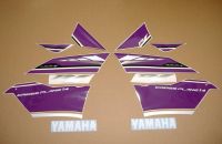 Yamaha YZF-R1 2009-2014 - Purple - Custom-Decalset