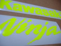 Kawasaki ZX-6R - Neon-Gelb - Custom-Dekorset