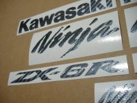 Kawasaki ZX-6R - Carbon - Custom-Dekorset