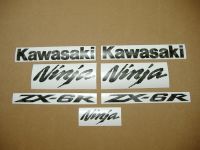 Kawasaki ZX-6R - Camouflage - Custom-Dekorset