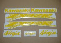 Kawasaki ZX-12R - Yellow - Custom-Decalset