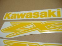 Kawasaki ZX-12R - Gelb - Custom-Dekorset