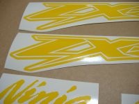 Kawasaki ZX-12R - Yellow - Custom-Decalset