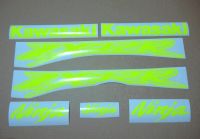 Kawasaki ZX-12R - Neon-Gelb - Custom-Dekorset