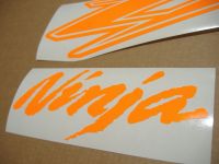 Kawasaki ZX-12R - Neon-Orange - Custom-Decalset