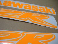 Kawasaki ZX-12R - Neon-Orange - Custom-Decalset