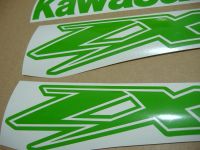 Kawasaki ZX-12R - Lime-Grün - Custom-Dekorset