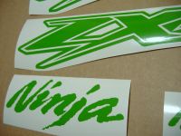 Kawasaki ZX-12R - Lime-Green - Custom-Decalset