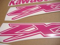 Kawasaki ZX-12R - Pink - Custom-Decalset