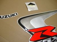 Suzuki GSX-R 600 2006 - White/Silver Version - Decalset