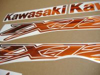 Kawasaki ZX-12R - Chrome-Orange - Custom-Dekorset