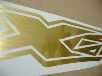 Kawasaki ZX-12R - Brushed-Gold - Custom-Decalset