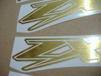 Kawasaki ZX-12R - Brushed-Gold - Custom-Decalset