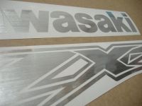 Kawasaki ZX-12R - Brushed-Aluminium - Custom-Decalset