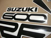Suzuki RF 600R 1995 - Yellow Version - Decalset