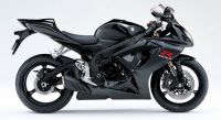 Suzuki GSX-R 600 2007 - Black Version - Decalset