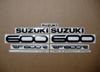 Suzuki RF 600R 1997 - Red Version - Decalset