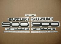 Suzuki RF 900R 1995 - Rote Version - Dekorset