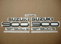 Suzuki RF 900R 1995 - Red Version - Decalset