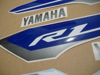 Yamaha YZF-R1 RN22 2015 - Blau/Silber Version - Dekorset