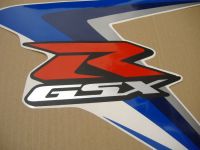 Suzuki GSX-R 600 2007 - Blue/Black Version - Decalset