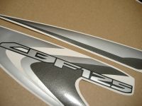 Honda CBF 125 2012 - Schwarze Version - Dekorset