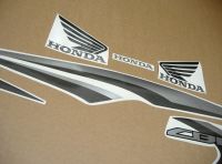 Honda CBF 125 2012 - Black Version - Decalset
